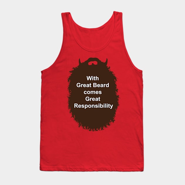 Great Beard Tank Top by DarkChoocoolat